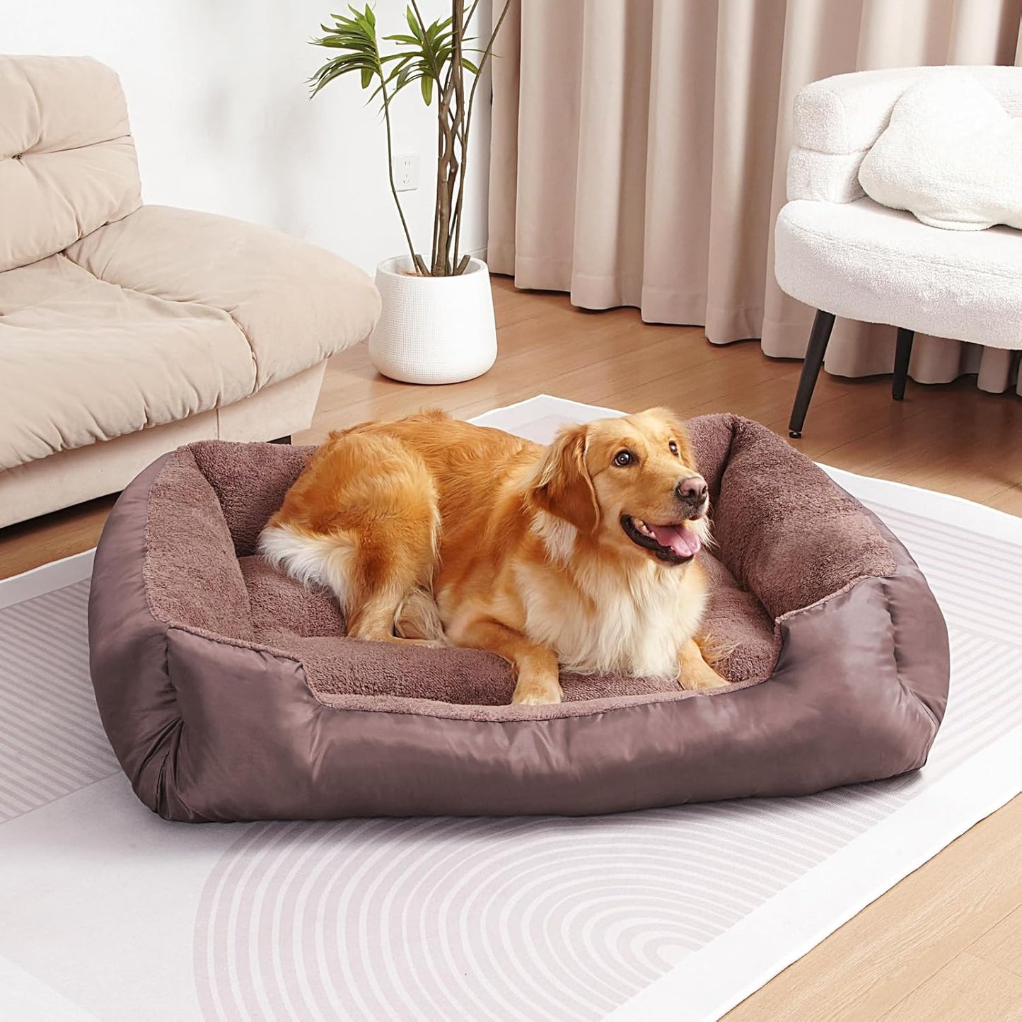 Dog Beds for Large Dogs, Pet Bed with Machine Washable Comfortable and Safety for Large Dogs - Pet Explorer