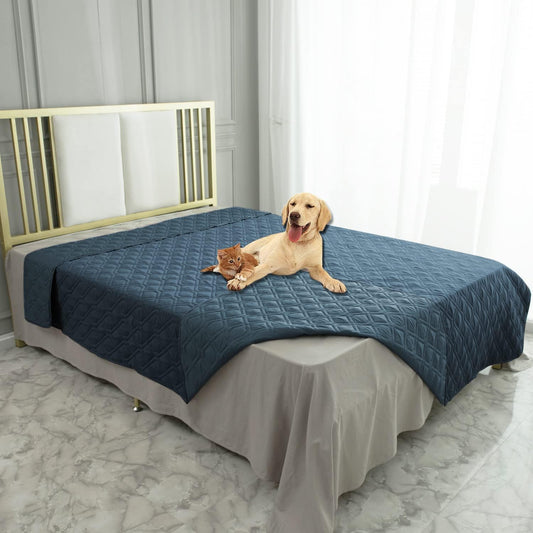 Ameritex Waterproof Blanket Reversible Dog Bed Cover Pet Blanket for Furniture Bed Couch Sofa - Pet Explorer