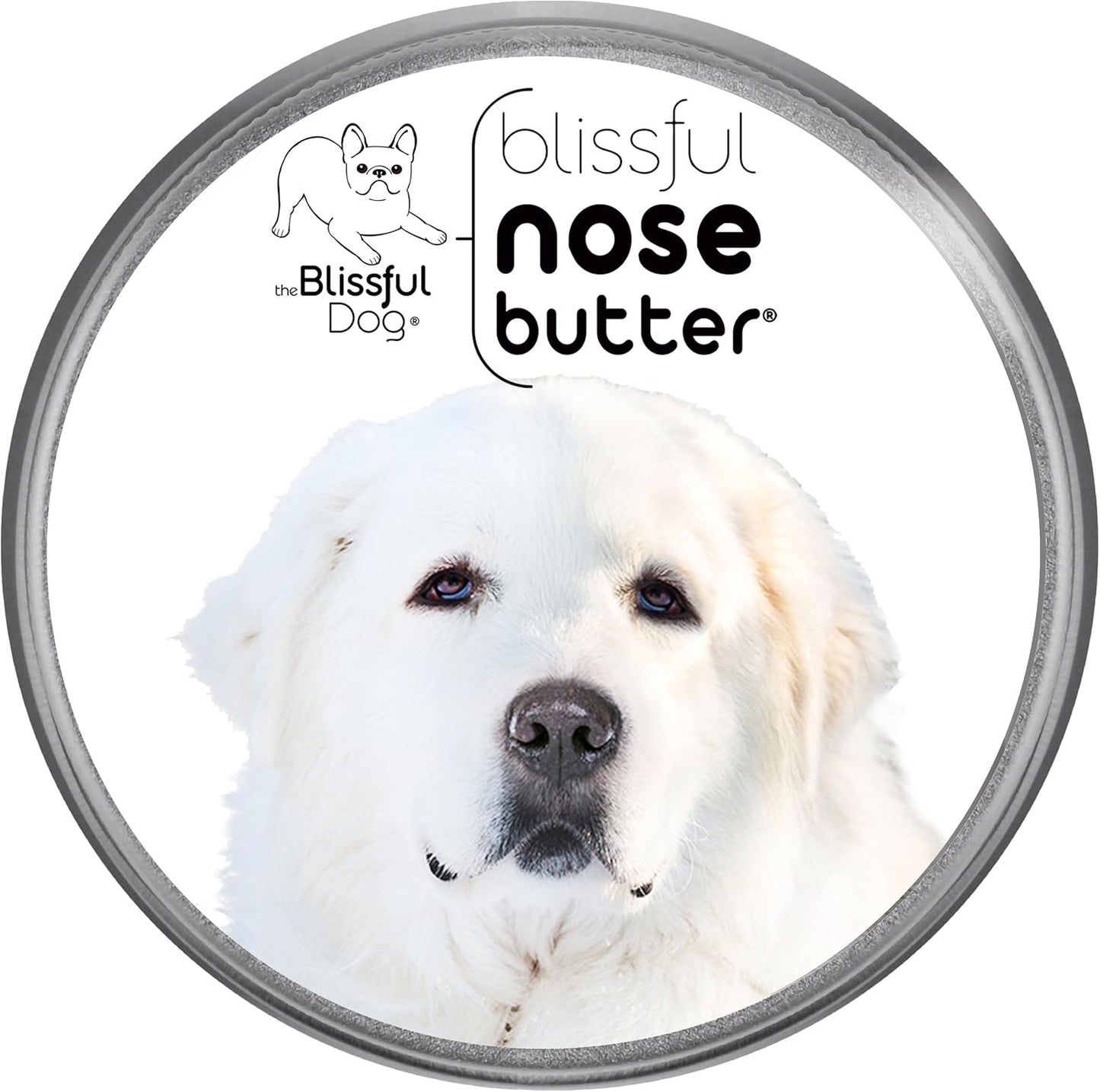 The Blissful Dog Great Pyrenees Unscented Nose Butter - Dog Nose Butter, 16 Ounce - Pet Explorer