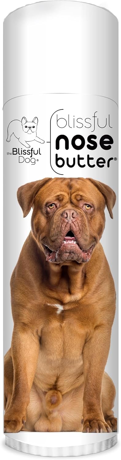The Blissful Dog Dogue De Bordeaux Unscented Nose Butter - Dog Nose Butter, 0.50 Ounce - Pet Explorer