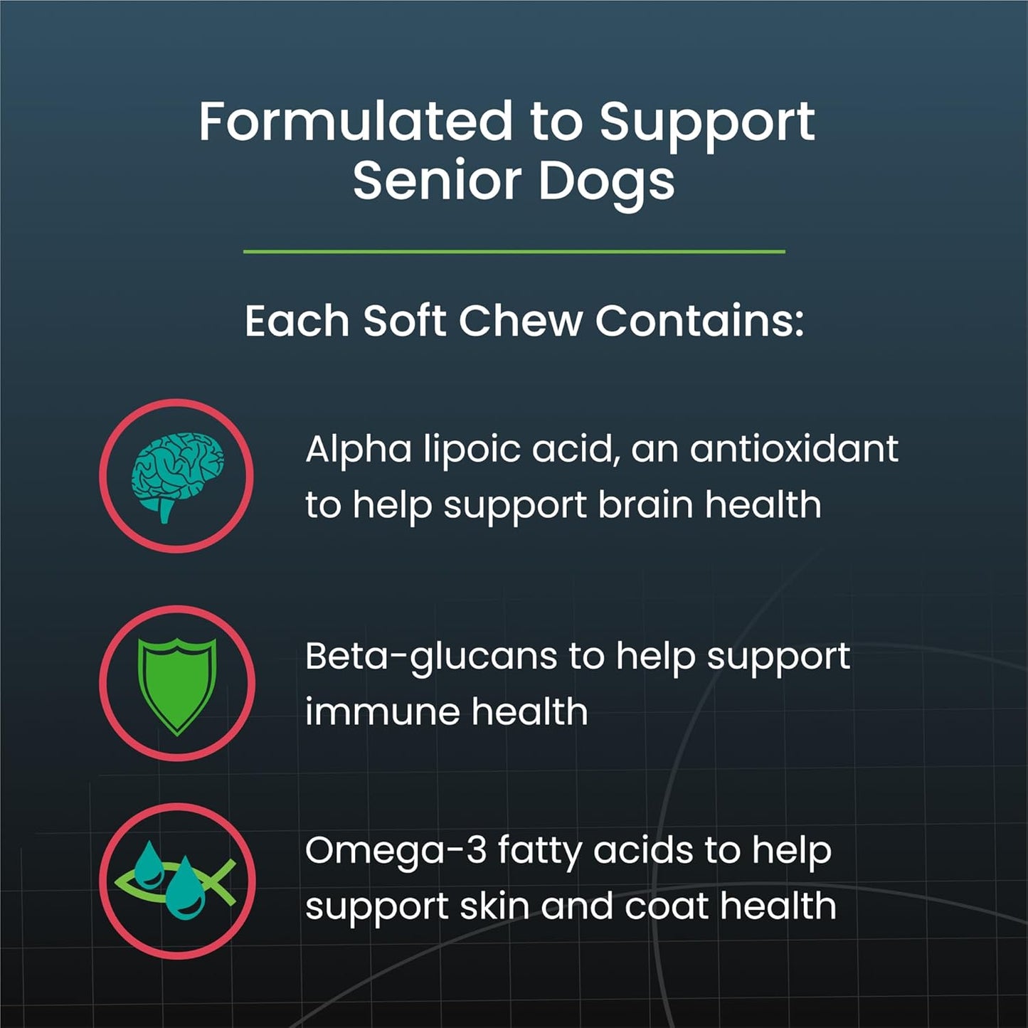 Nutramax Dasuquin Joint Health Supplement for Small to Medium Senior Dogs – for Immune Support, Skin & Coat Health, and Brain Health, 84 Soft Chews - Pet Explorer