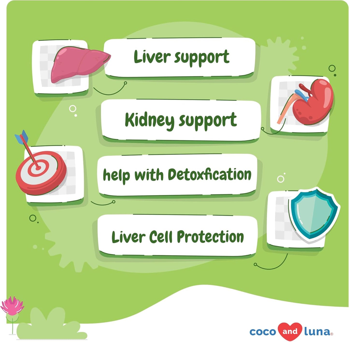 Milk Thistle for Dogs - 90 Soft Chews - Liver and Kidney Support - Hepatic Support with EPA & DHA - Detox - Liver Supplement for Dogs with Choline and L-Arginine. - Pet Explorer