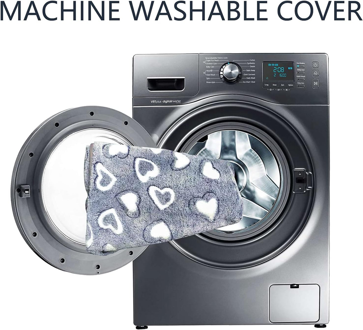VANKEAN Stylish Dog Bed for Crate - Reversible Cool & Warm, Waterproof Inner, Firm Support, Machine Washable, XXL to Small, Grey - Pet Explorer