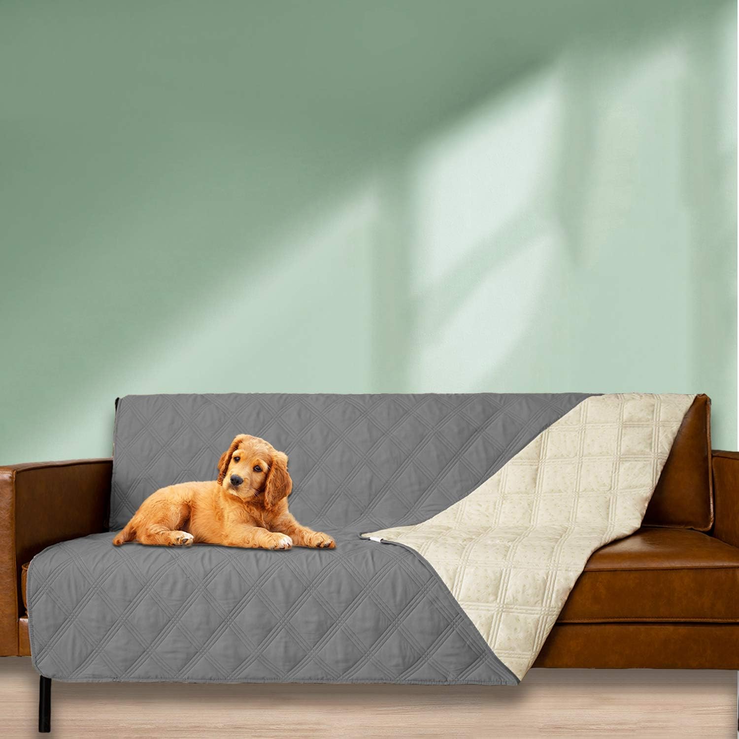 Ameritex Waterproof Dog Bed Cover Pet Blanket with Anti-Slip Back for Furniture Bed Couch Sofa - Pet Explorer