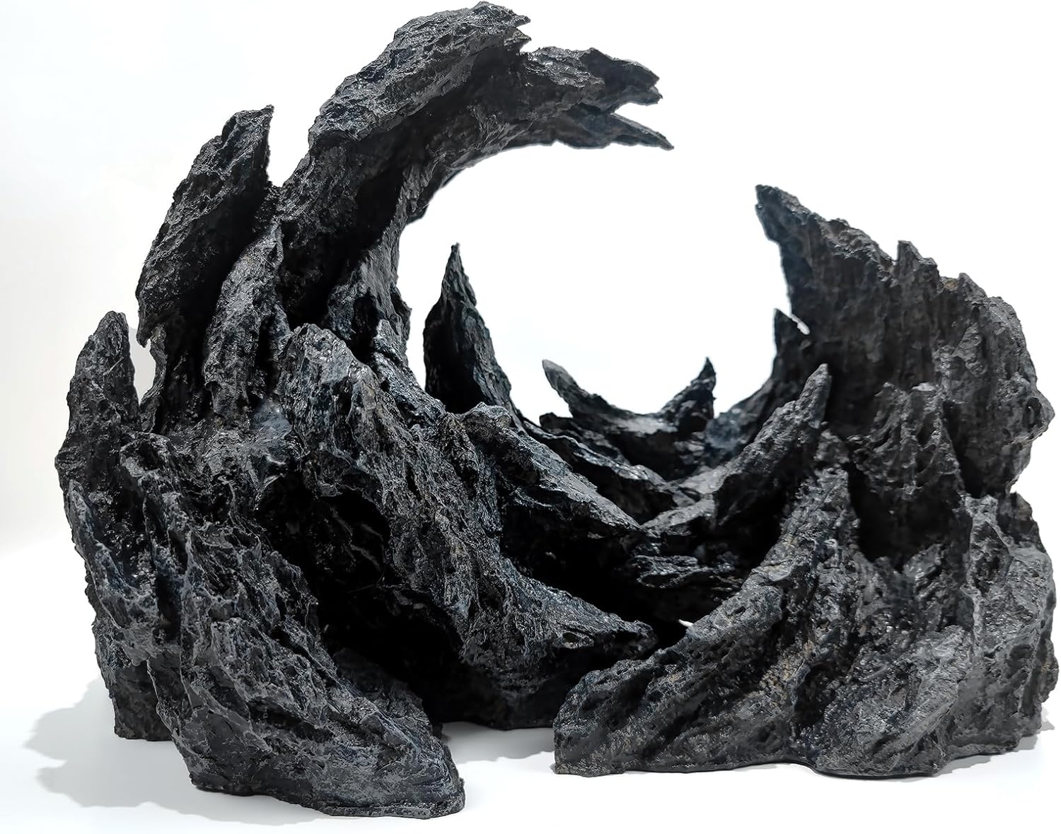 Fish Tank Decor Rocks.Aquarium Decoration Model.Easy and Quick Solution for Aquascaping.(Perched Canyon-24inch) - Pet Explorer
