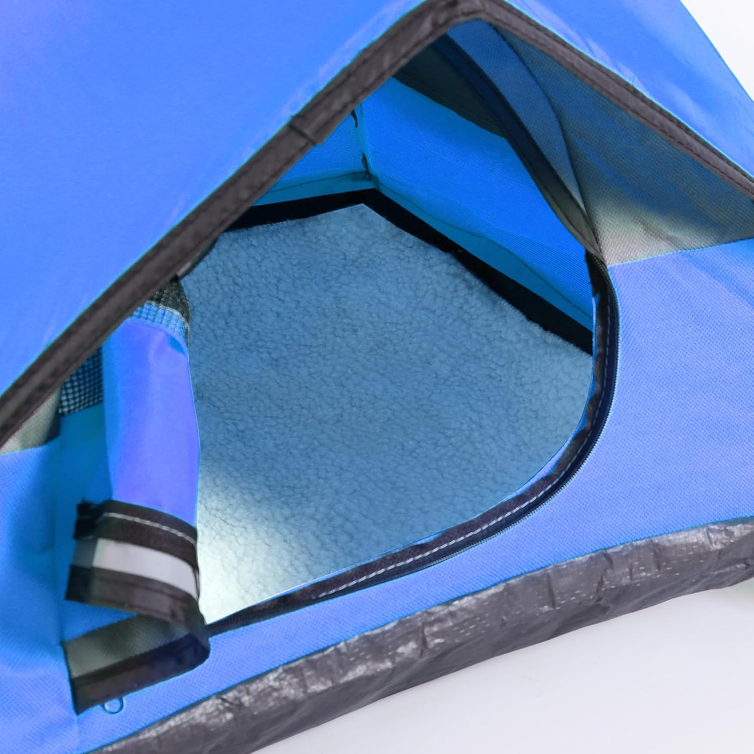Cat Camping Tent, Cat Tent Bed, Pet Tent for Indoor Cat and Small Dog, Mini Tent (Blue, 21 x 21 x 14 Inches) - Pet Explorer