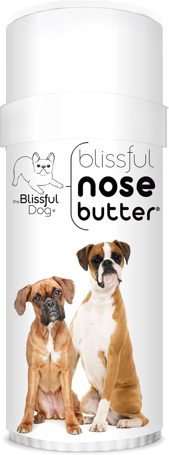 The Blissful Dog Fawn Boxer Unscented Nose Butter - Dog Nose Butter, 2 Ounce - Pet Explorer