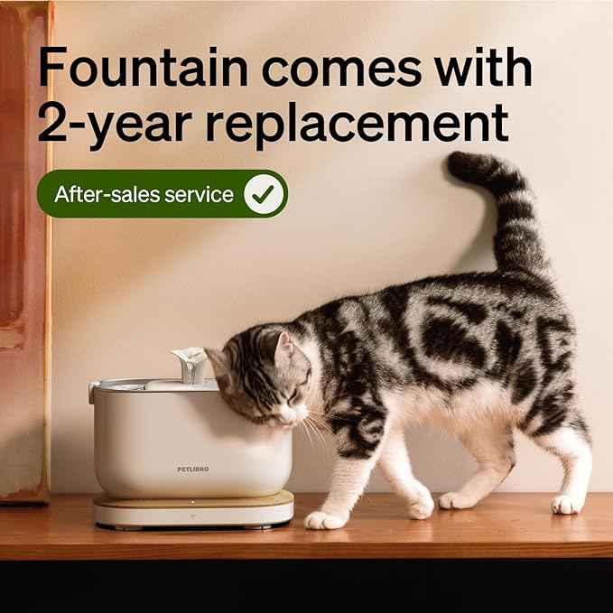 PETLIBRO Cat Water Fountain Filter Replacement, 12 Packs Filter & Sponges for Pet Fountain WF106/WF116/WF105/WF115/WF005/WF305, Set Easy-Swap PETLIBRO Cat Water Dispenser Filter