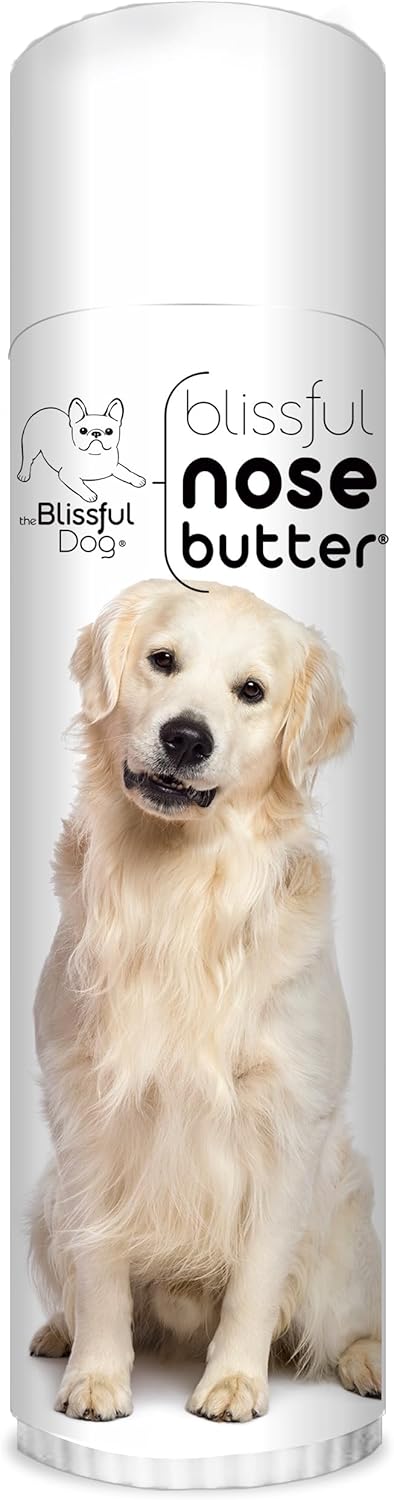 The Blissful Dog Golden Retreiver Unscented Nose Butter - Dog Nose Butter, 0.50 Ounce - Pet Explorer