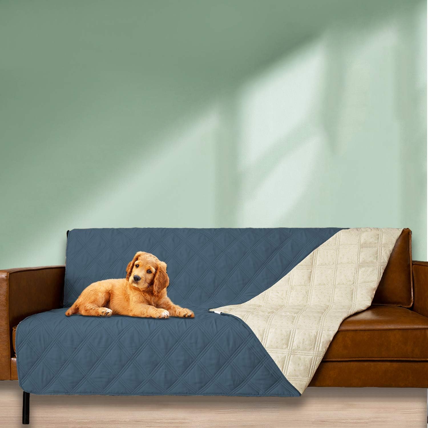 Ameritex Waterproof Dog Bed Cover Pet Blanket with Anti-Slip Back for Furniture Bed Couch Sofa - Pet Explorer