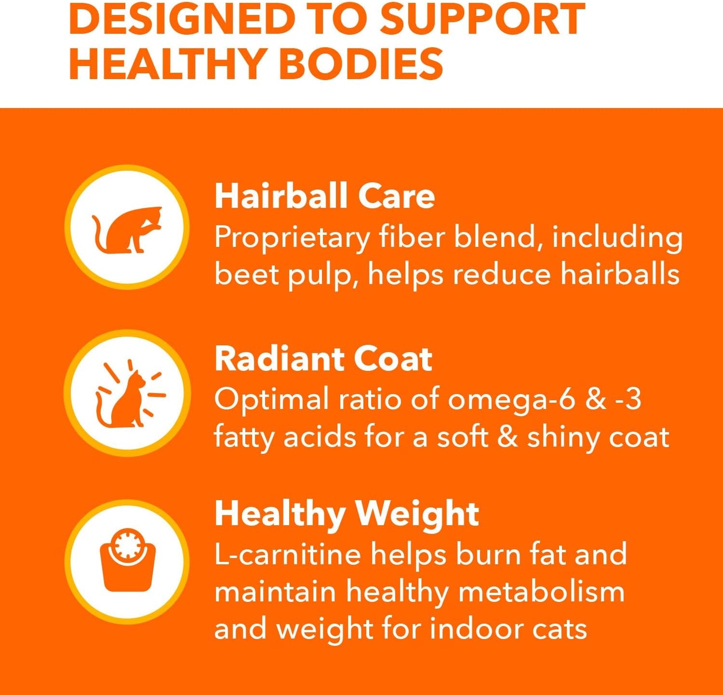 IAMS Proactive Health Indoor Weight Control & Hairball Care Adult Dry Cat Food, Salmon Recipe, 3.5 lb. Bag
