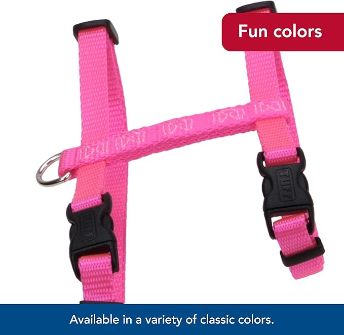 Coastal Pet Figure "H" Adjustable Cat Harness - Outdoor Cat Supply - Comfortable for Cats - Secure Snap-Lock Buckles - Blue, 3/8" x 10"-18"