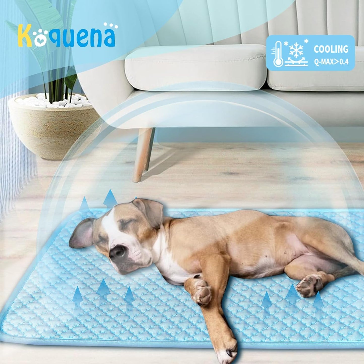 Pet Cooling Mat for Dogs & Cats - Washable Dog Cooling Mat Portable Pet Cool Pads Blanket for Indoor & Outdoor Car Seats - Pet Explorer