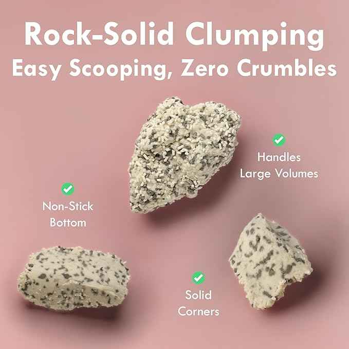 Lady N Tofu Cat Litter, Strong Clumping Ultra Absorbent Natural Litter, Dust-Free Low Tracking Cat Litter Pellets, Enviro-probiotic and Activated Carbon for Odor Control 18lb (Boba Tea+ Unscent)