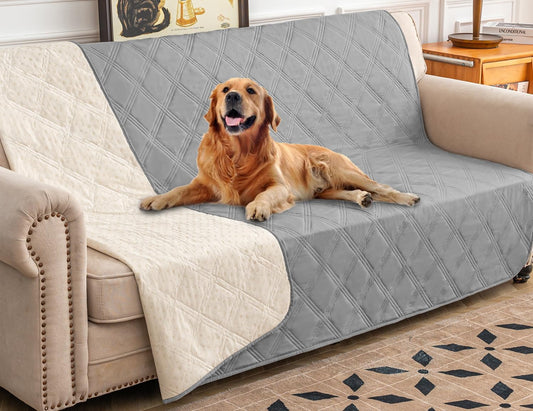 Ameritex Waterproof Dog Bed Cover Pet Blanket with Anti-Slip Back for Furniture Bed Couch Sofa - Pet Explorer