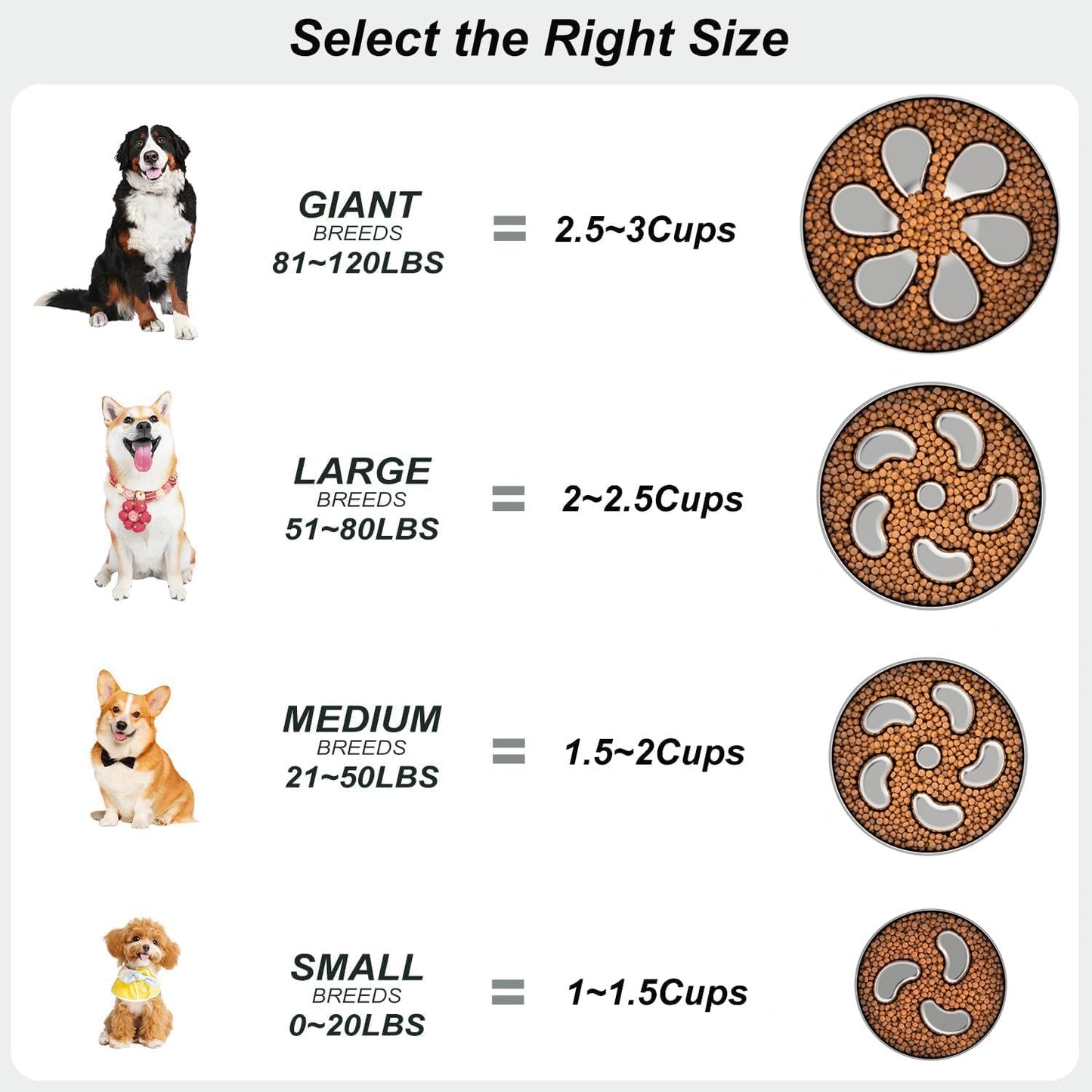 Slow Feeder Dog Bowl, 1Cups Stainless Steel Maze Bowl for Small Breeds, Non-Slip Base, Double Wall Food Grade Metal Dog Dish to Slow Eating - Pet Explorer