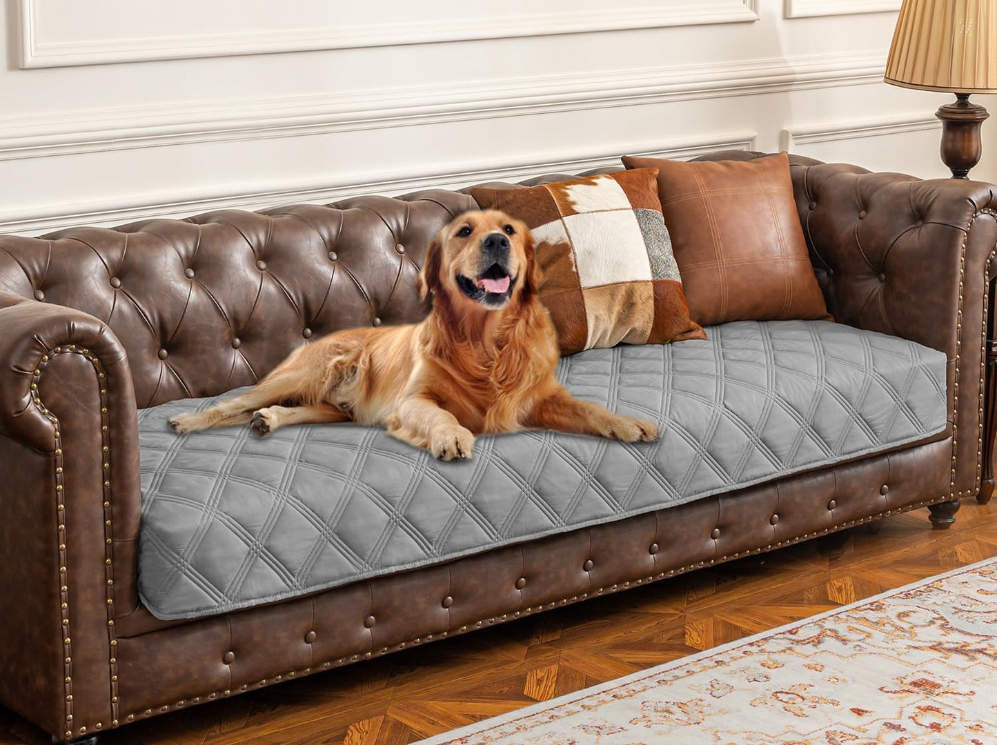 Ameritex Waterproof Dog Bed Cover Pet Blanket with Anti-Slip Back for Furniture Bed Couch Sofa - Pet Explorer