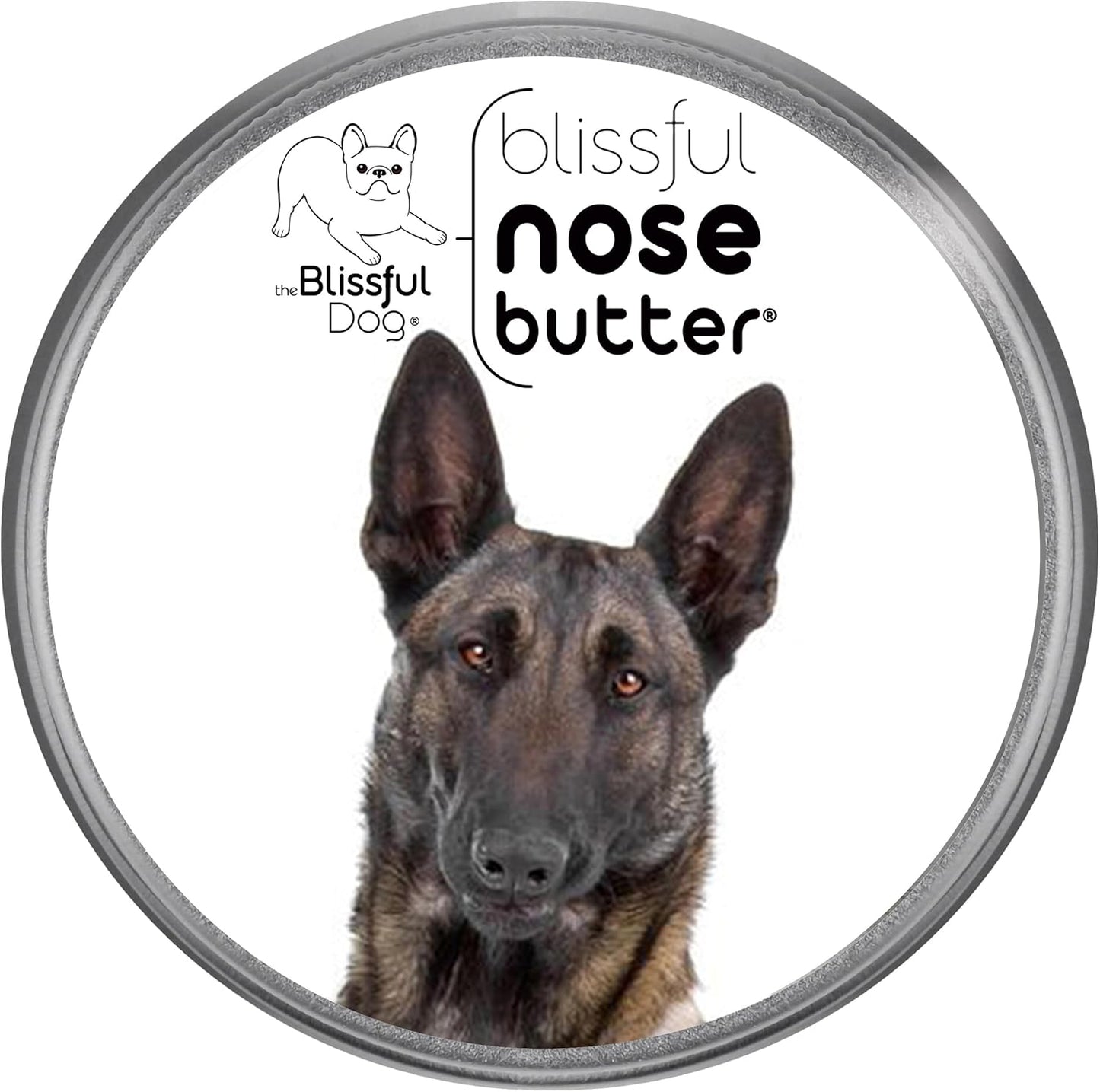 The Blissful Dog Belgian Malinois Nose Butter for Dry, Cracked Skin, Lick-Safe Dog Nose Balm with Moisturizing Shea Butter, Almond, Olive, and Essential Oils, Pet Supplies, Uncented, 2 oz. - Pet Explorer