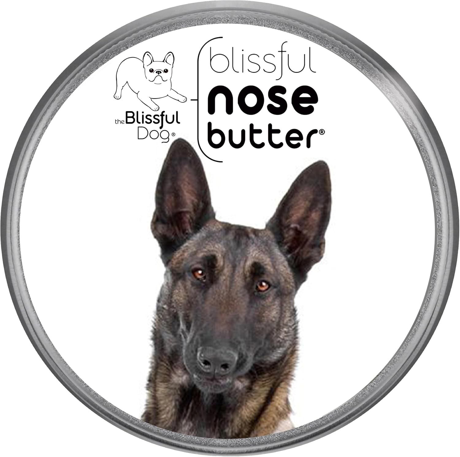 The Blissful Dog Belgian Malinois Nose Butter for Dry, Cracked Skin, Lick-Safe Dog Nose Balm with Moisturizing Shea Butter, Almond, Olive, and Essential Oils, Pet Supplies, Uncented, 2 oz. - Pet Explorer