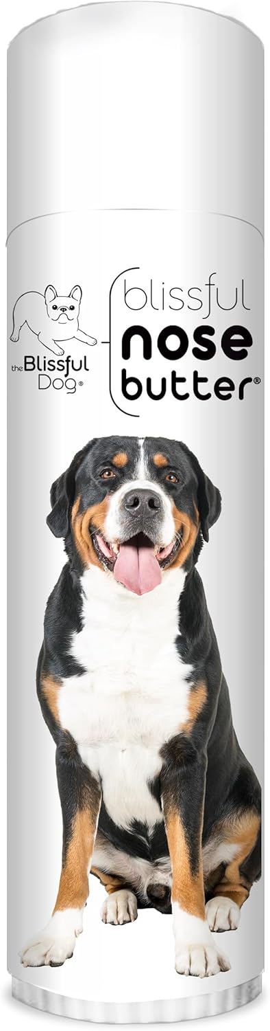 The Blissful Dog Greater Swiss Mountain Dog Unscented Nose Butter - Dog Nose Butter, 0.50 Ounce - Pet Explorer