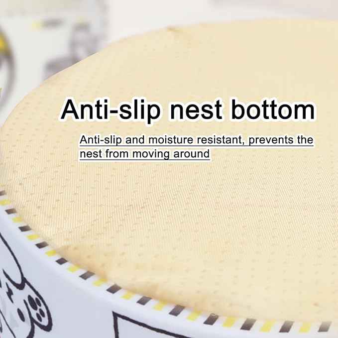寵幸 Ramen Noodle Dog & Cat Bed,Keep Warm and Super Soft Creative Pet Nest for Indoor Cats,Removable Washable Cushion for Small Medium Large Dogs and Cats