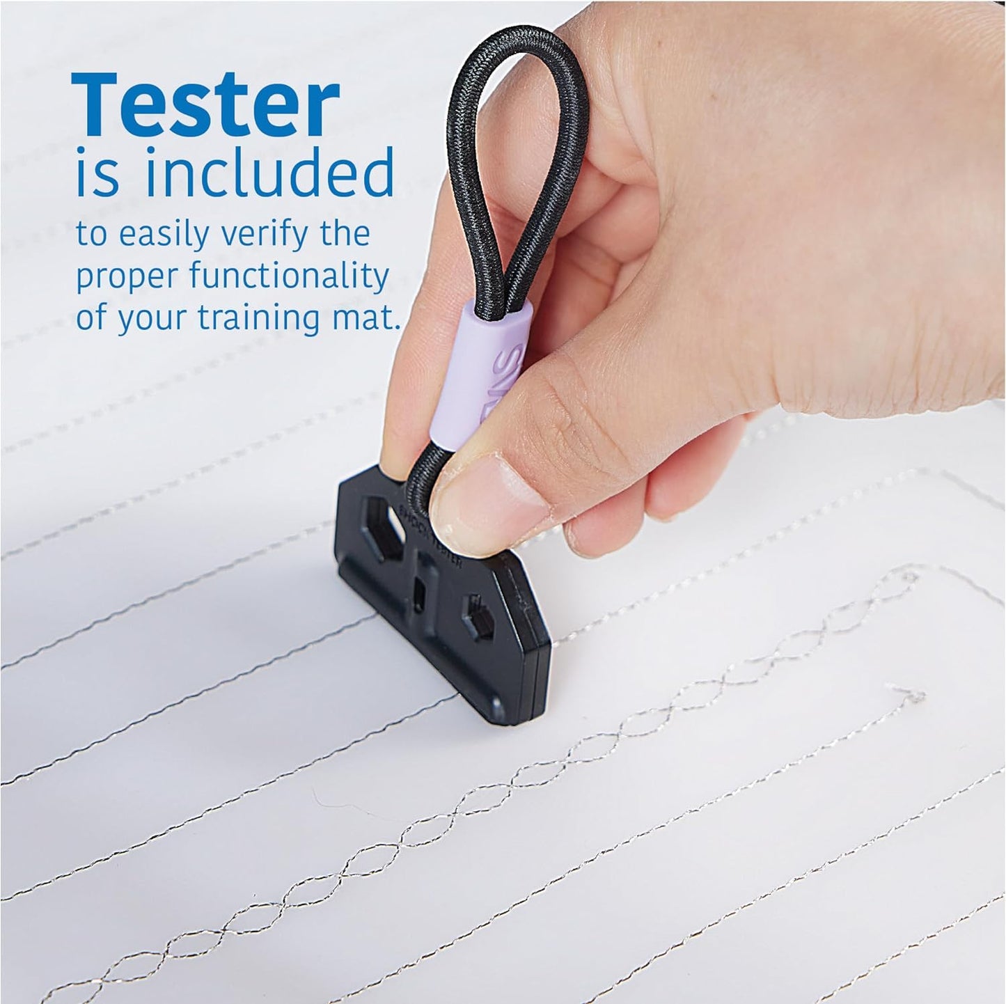 SVD.PET (2-Pack Pet Training Mat with Tester, Pet Shock Pad, Dogs & Cats Electronic Repellent mat for Indoor, 3 Training Modes, 5 Levels, Pet Safe Mode (White controler 30" X 16")