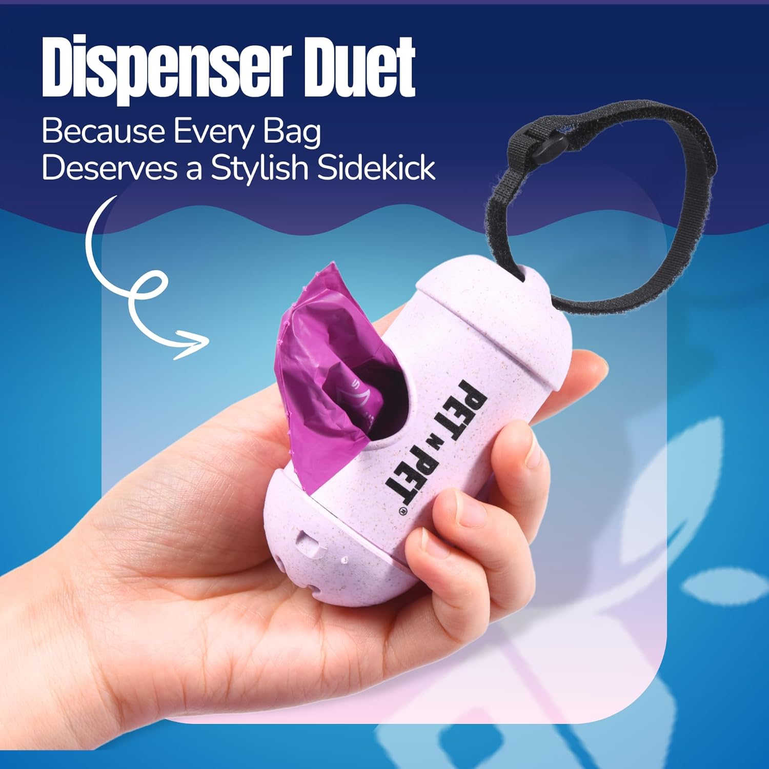 Pet N Pet Poop Bags for Dogs, 288 Counts Lavender Scented Dog Poop Bags Rolls with Leash Dispenser, USDA Certified 38% Plant Based & 62% PE Dogs Waste Bag, Doggie Poo Bag - Pet Explorer