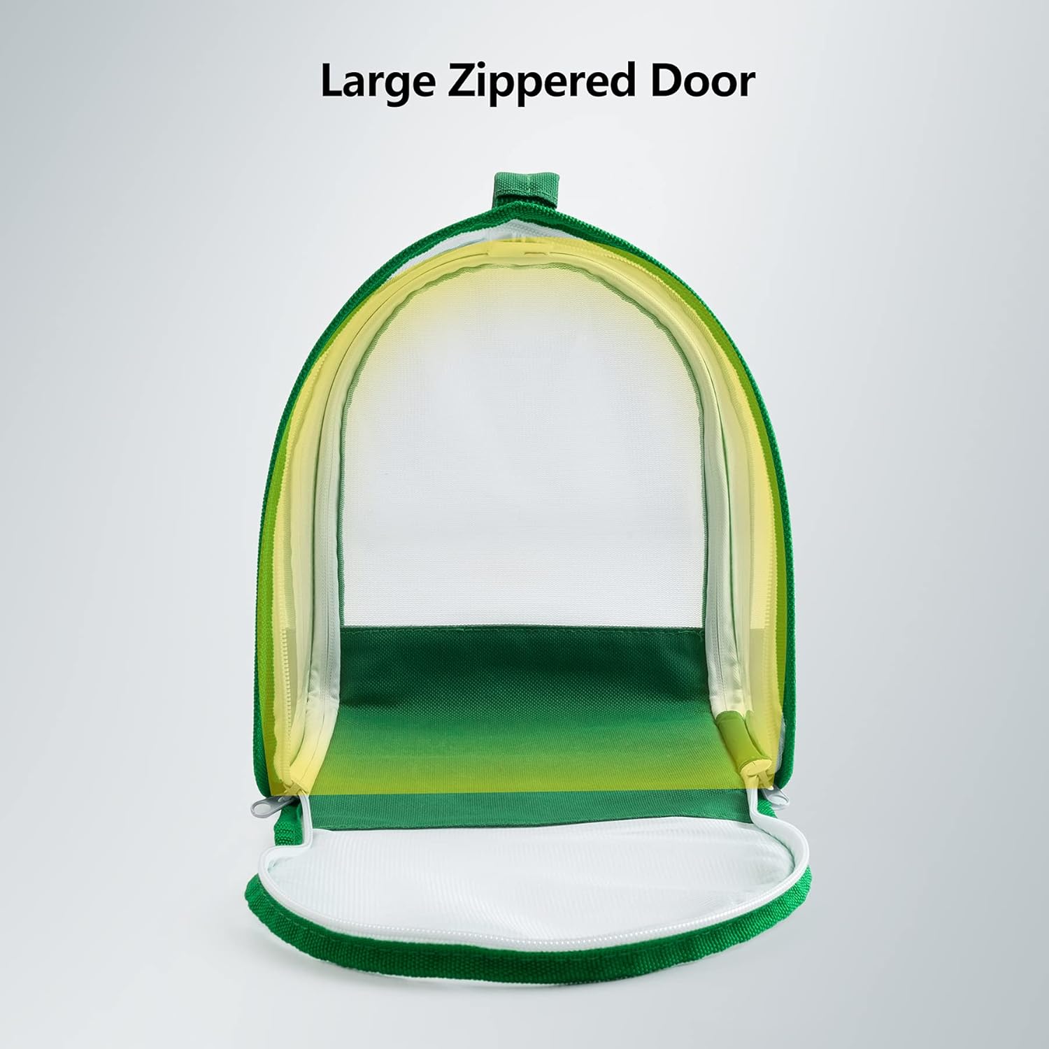 Small Butterfly Habitat, Insect Mesh Cage, Caterpillar Enclosure, Critter Cage, Bug Terrarium Portable Carry Handle Easy to Observe 8 x 8 x 8 Inches - Pet Explorer