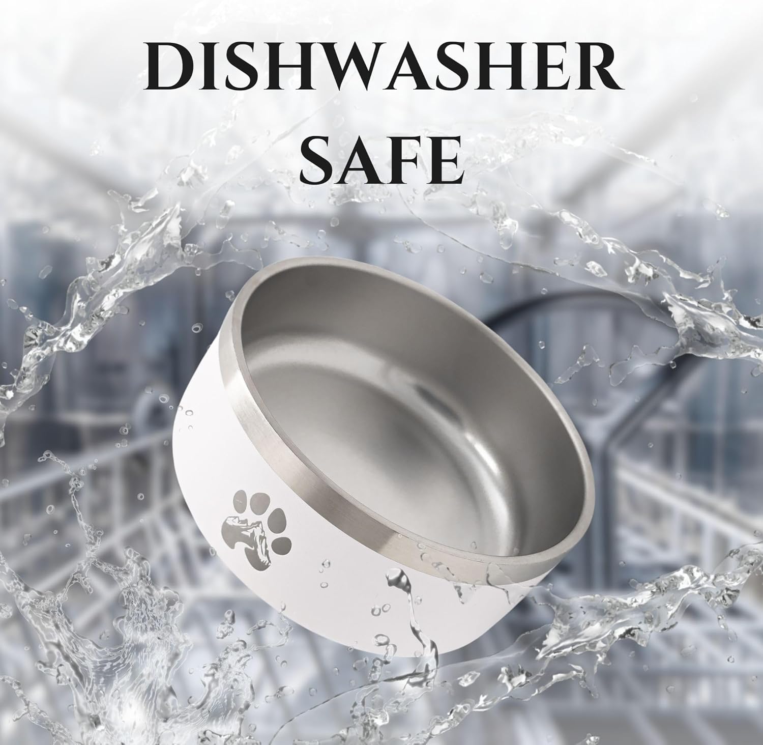 Stainless Steel Dog Bowl for Small-Large Dogs | Double Wall Insulated, Non-Slip Base Heavy Duty Water and Food Bowls for Dogs & Cats | Pet Safe BPA Free & Dishwasher Safe | 16 Oz - Blue - Pet Explorer