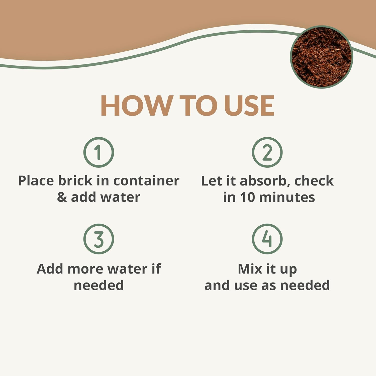 Coco Bliss (40lbs) - Organic Coco Coir for Plants - OMRI-Listed Coco Coir Brick for Garden Soil & Potting Mixes - Coconut Fiber Substrate Mixes with Potting Soil for Indoor Plants & Outdoor Plants - Pet Explorer