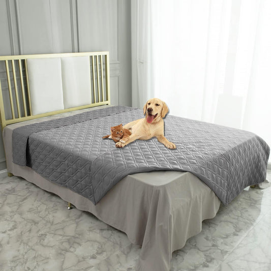 Ameritex Waterproof Blanket Reversible Dog Bed Cover Pet Blanket for Furniture Bed Couch Sofa - Pet Explorer