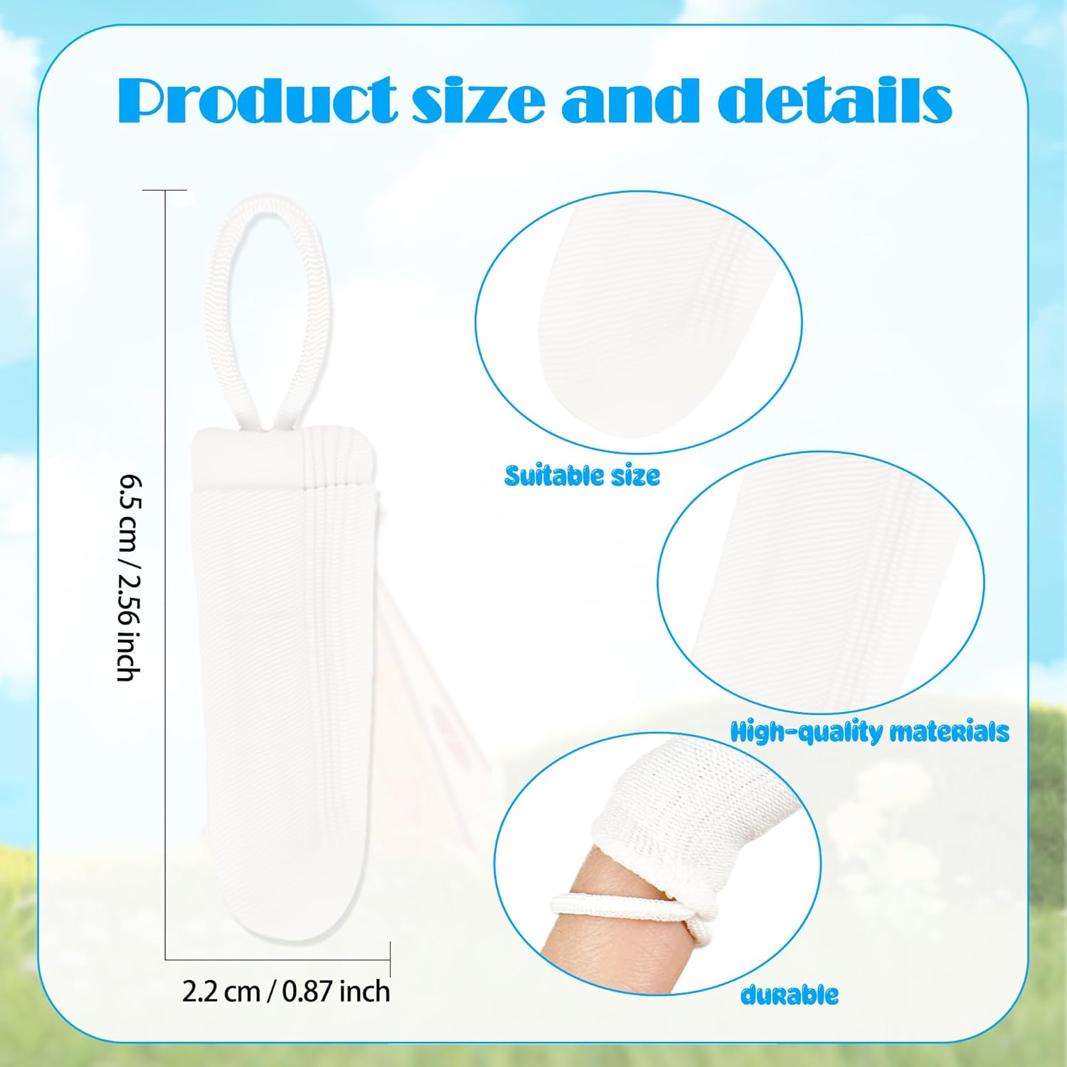 40 Pcs Fingerbrush for Dogs with Straps Dog Finger Toothbrush Fabric Soft Pet Dental Finger Brush for Dog Cat Teeth Cleaning Washable & Reusable Care Brushing Kit Reducing Plaque - Pet Explorer
