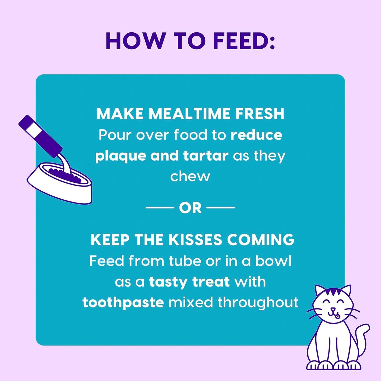 Ark Naturals Kiss Me-Ow Lickable Dental Cat Treats, Chicken Flavored, No Artificial Flavors, 2 Ounces (Pack of 6) - Pet Explorer