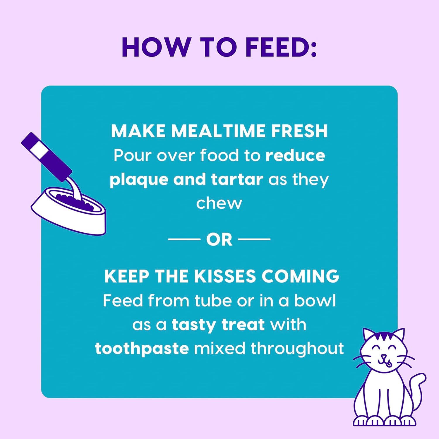 Ark Naturals Kiss Me-Ow Lickable Dental Cat Treats, Chicken Flavored, No Artificial Flavors, 2 Ounces (Pack of 6) - Pet Explorer