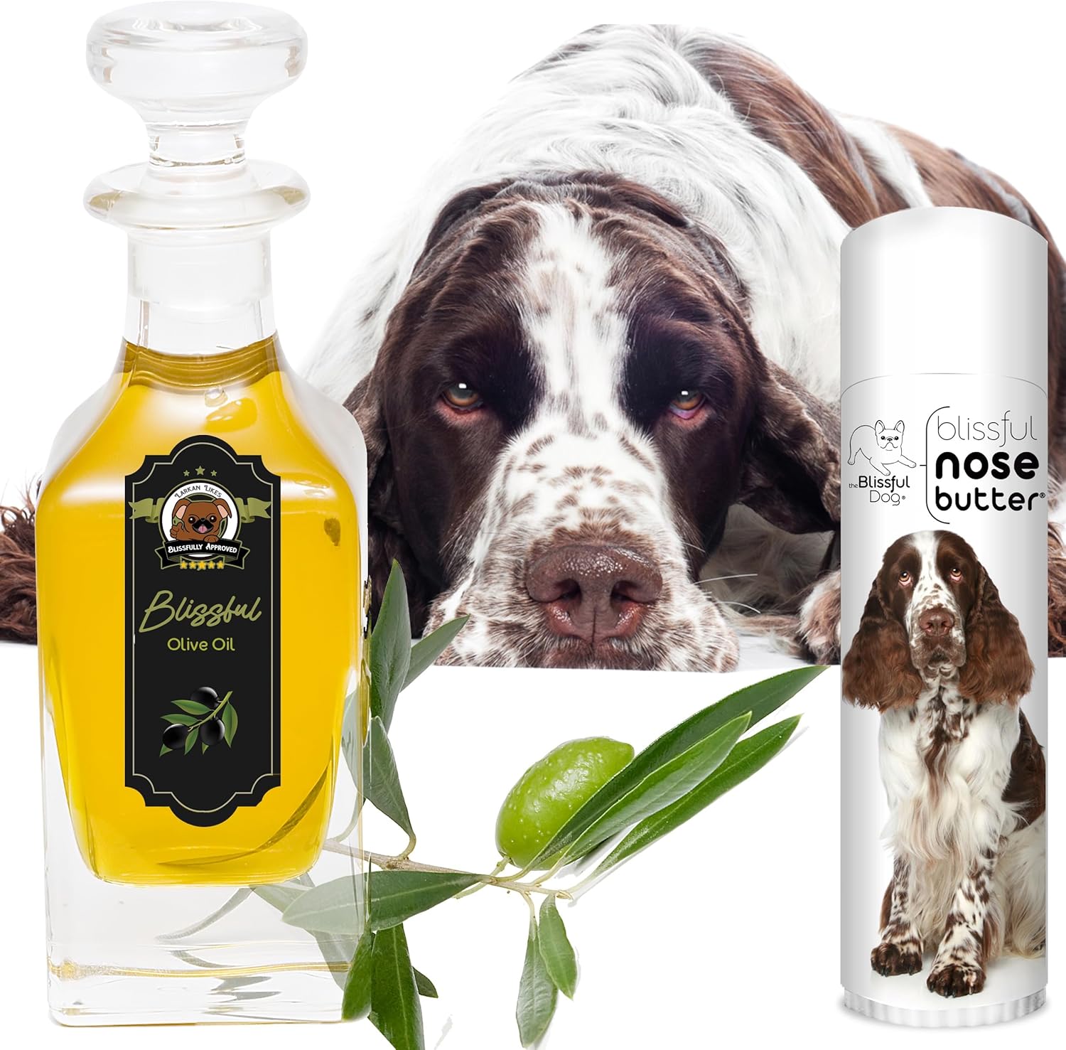 The Blissful Dog Springer Spaniel Unscented Nose Butter, 0.50-Ounce - Pet Explorer