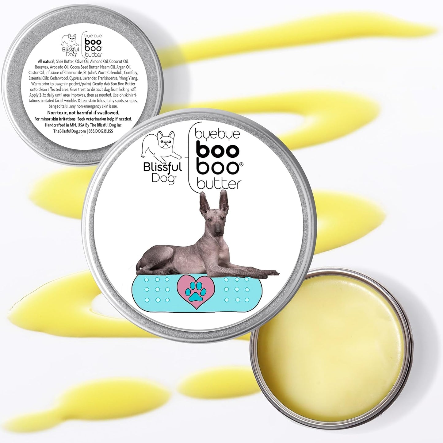 The Blissful Dog Xoloitzcuintli Boo Butter, 4 oz - Pet Explorer