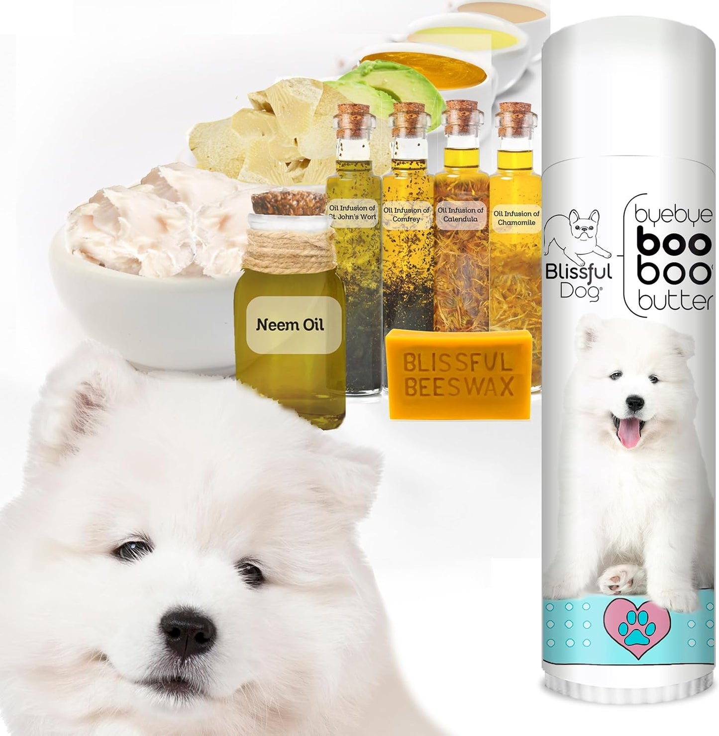 The Blissful Dog Samoyed Boo Butter, 0.50 oz - Pet Explorer