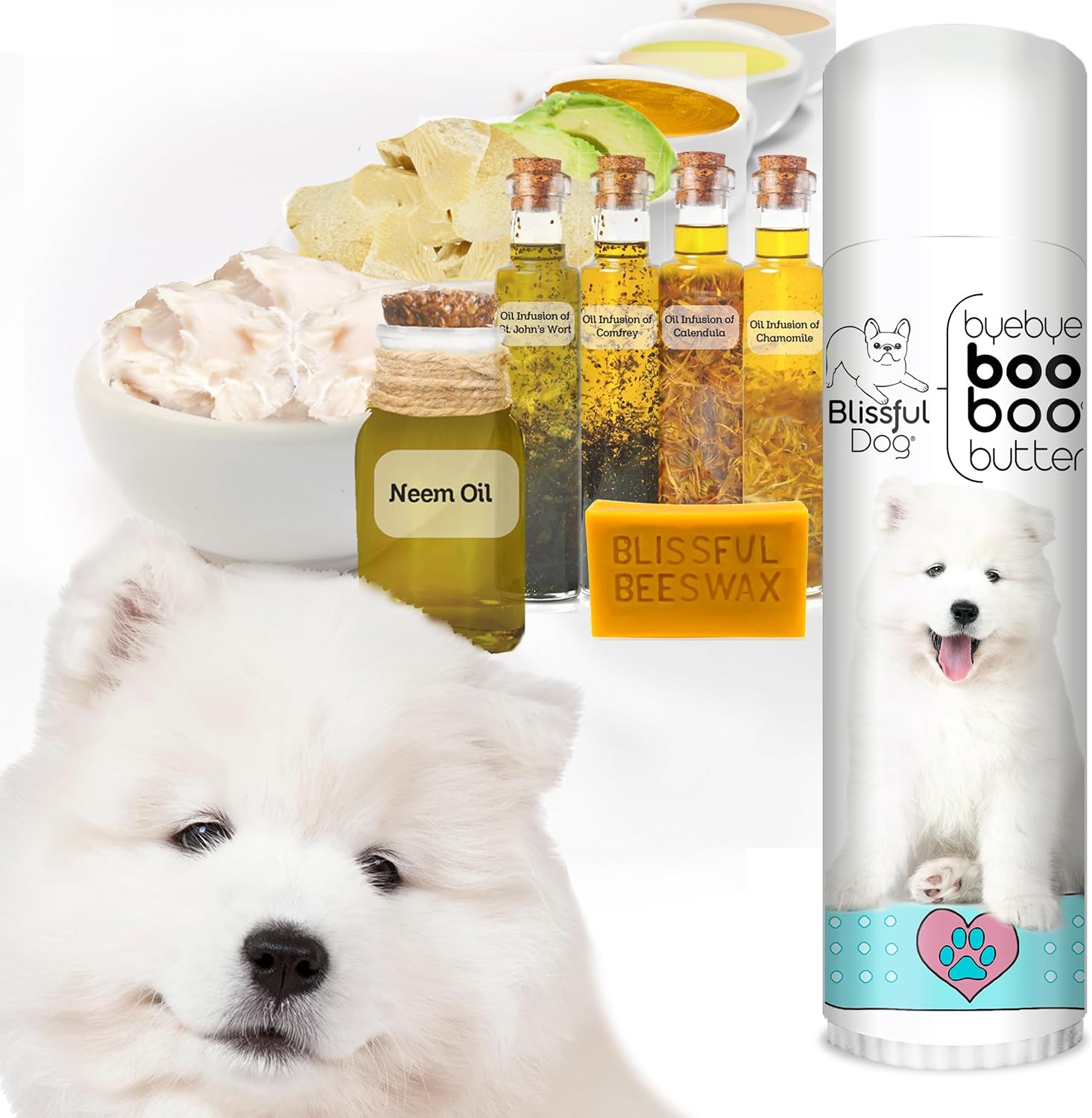 The Blissful Dog Samoyed Boo Butter, 0.50 oz - Pet Explorer