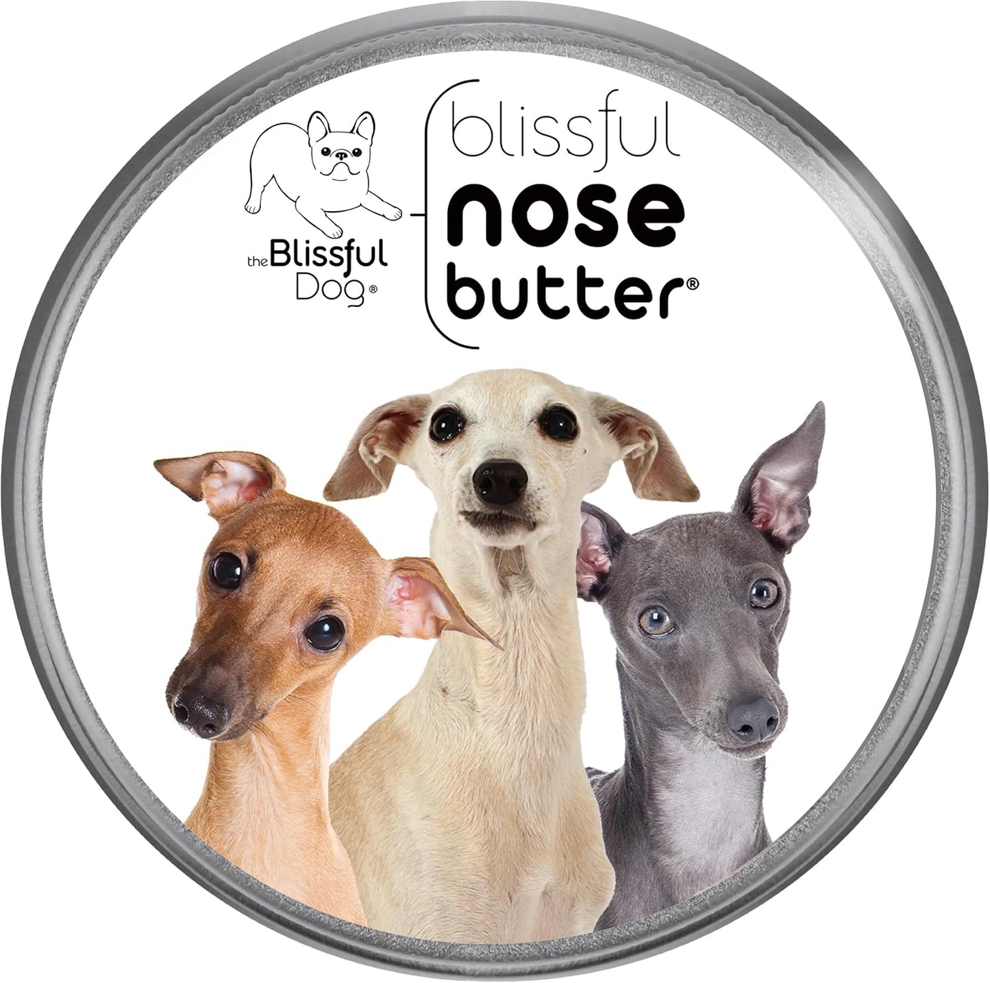 The Blissful Dog Italian Greyhound Unscented Nose Butter - Dog Nose Butter, 1 Ounce - Pet Explorer