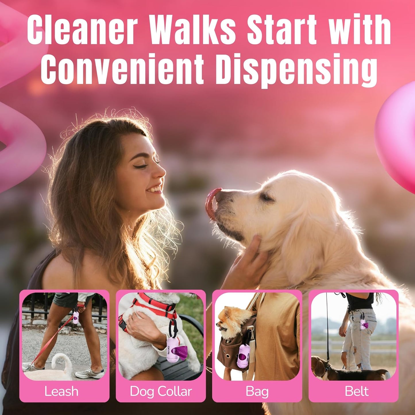 Pet N Pet Poop Bags for Dogs, 960 Counts Lavender Scented Dog Poop Bags Rolls, USDA Certified 38% Plant Based & 62% PE Dogs Waste Bag, Doggie Poo Bag - Pet Explorer