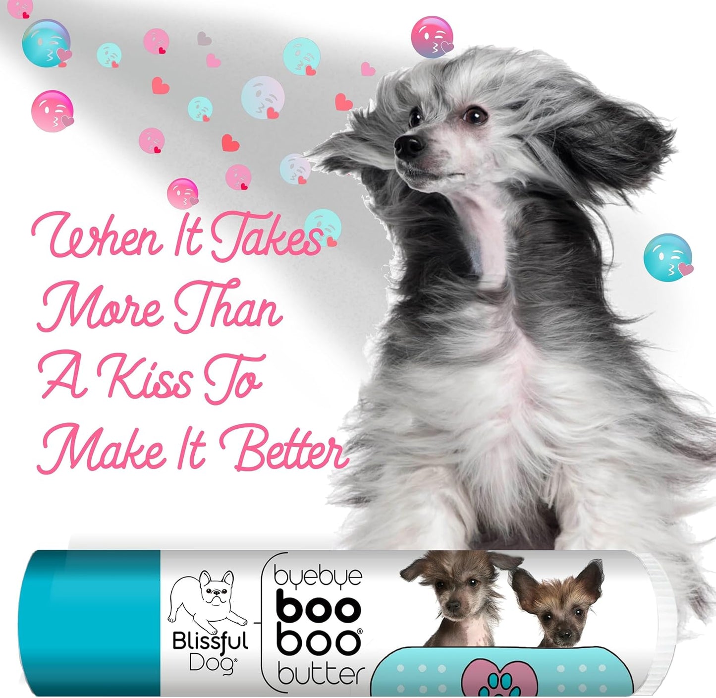 The Blissful Dog Chinese Crested Boo Butter, 0.15 oz - Pet Explorer