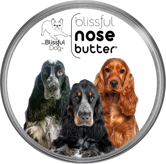 The Blissful Dog English Cocker Spaniel Unscented Nose Butter - Dog Nose Butter, 4-Ounce - Pet Explorer