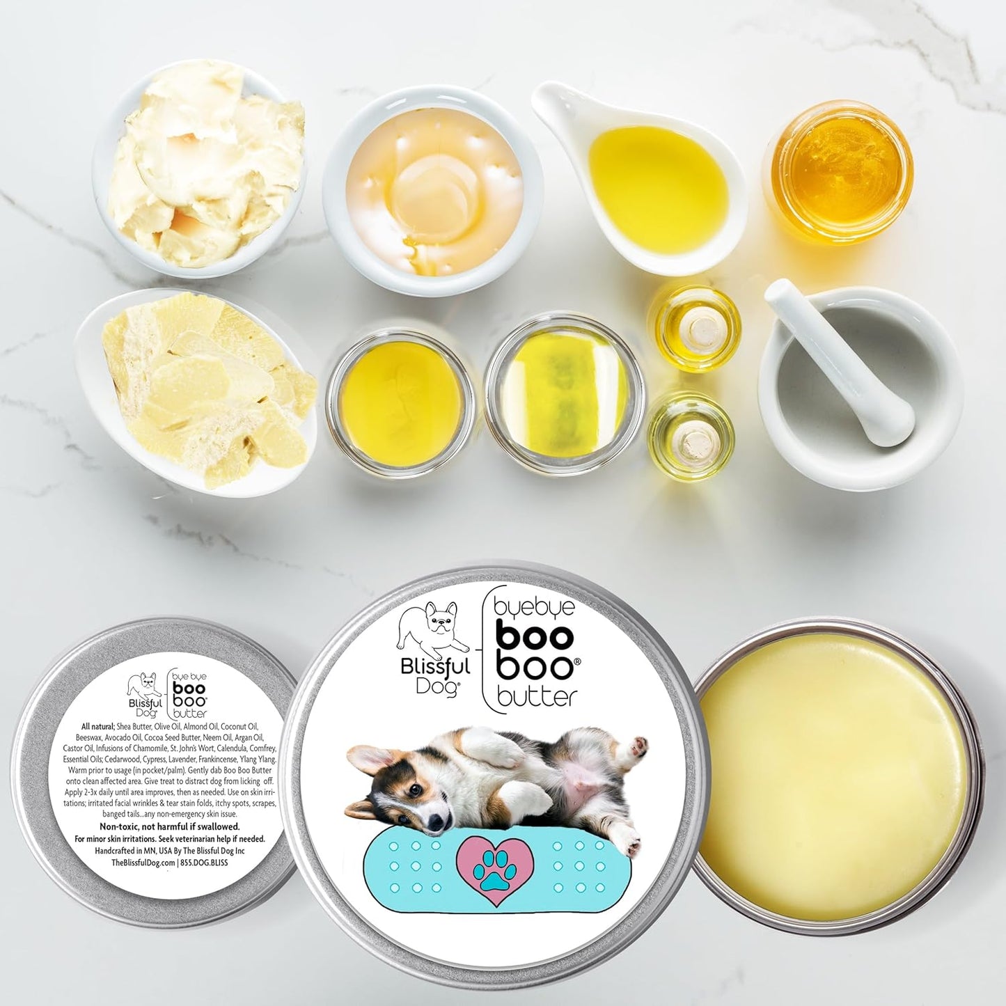 The Blissful Dog Corgi Boo Boo Butter, 16 oz. - Pet Explorer