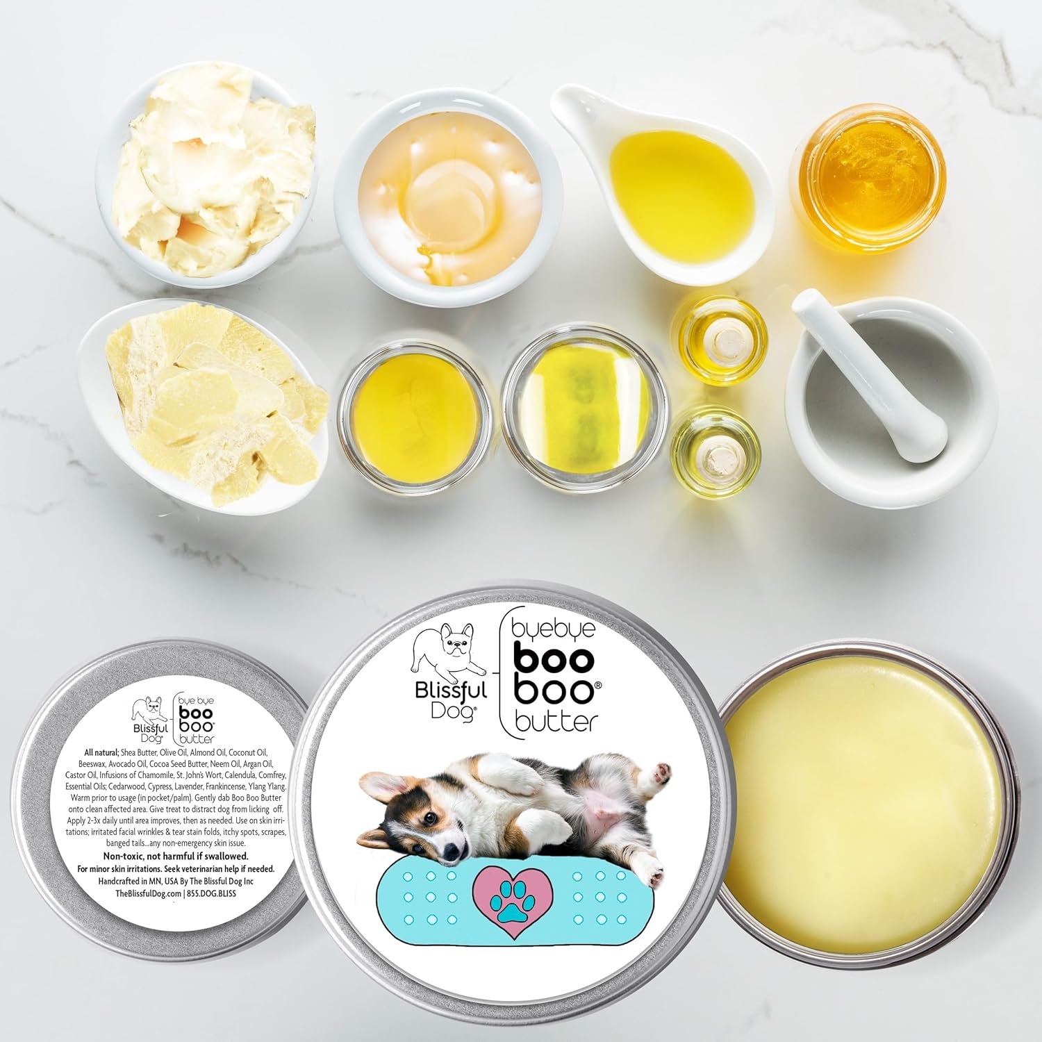 The Blissful Dog Corgi Boo Boo Butter, 16 oz. - Pet Explorer