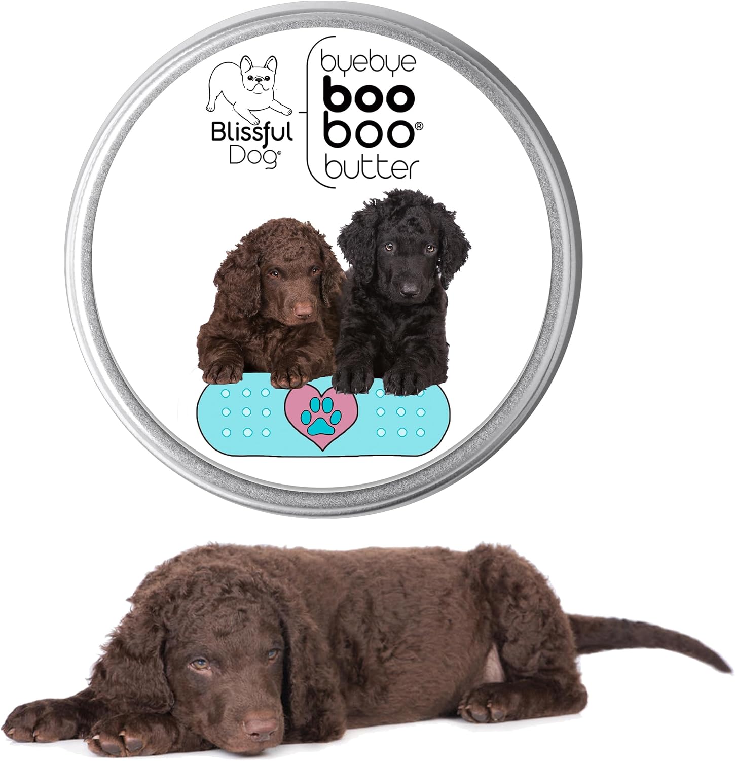 The Blissful Dog Curly-Coat Retriever Boo Boo Butter, 1-Ounce - Pet Explorer