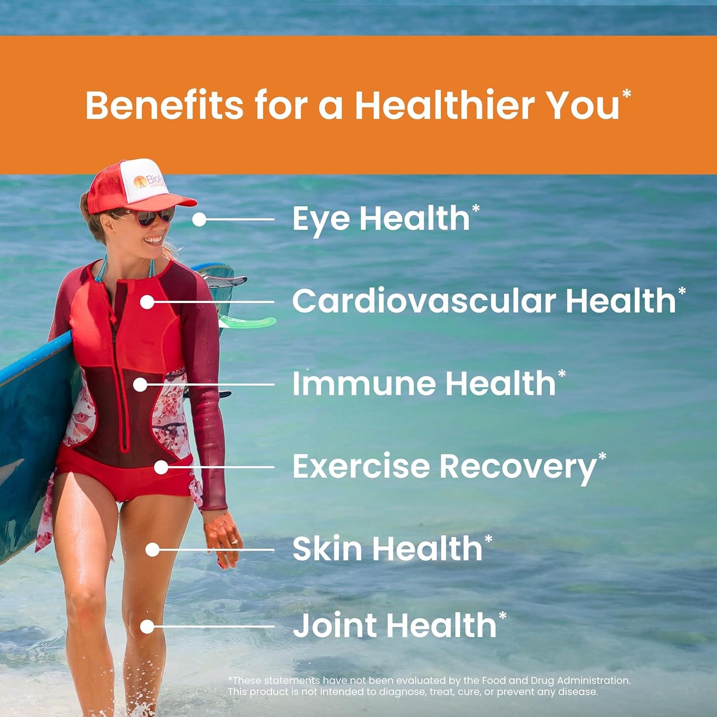 Nutrex Hawaii Vegan BioAstin Hawaiian Astaxanthin - 12mg, 75 Softgels - Farm-Direct Premium Antioxidant Supplement to Support Eye, Skin, Joint & Immune System Health - Non-GMO & Gluten-Free