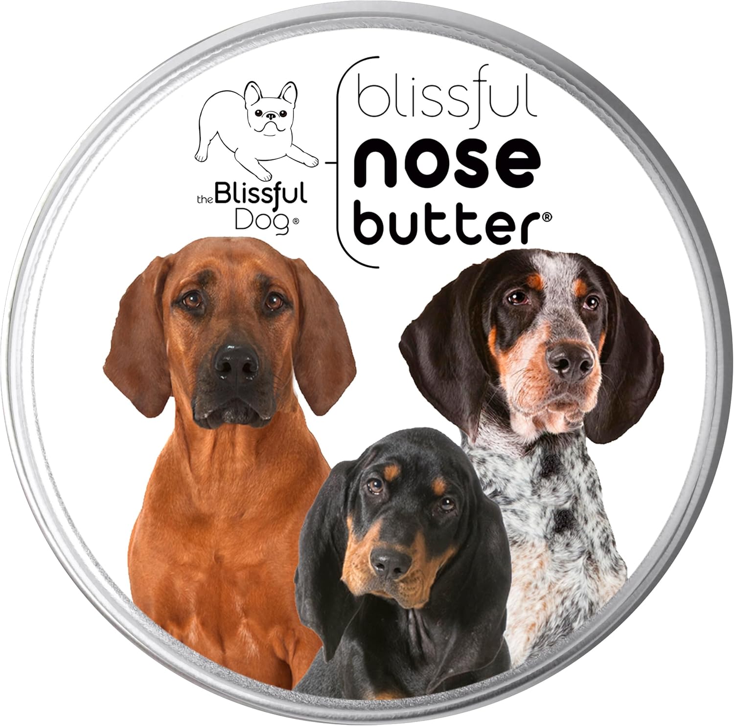 The Blissful Dog Coonhound Unscented Nose Butter, 2-Ounce - Pet Explorer