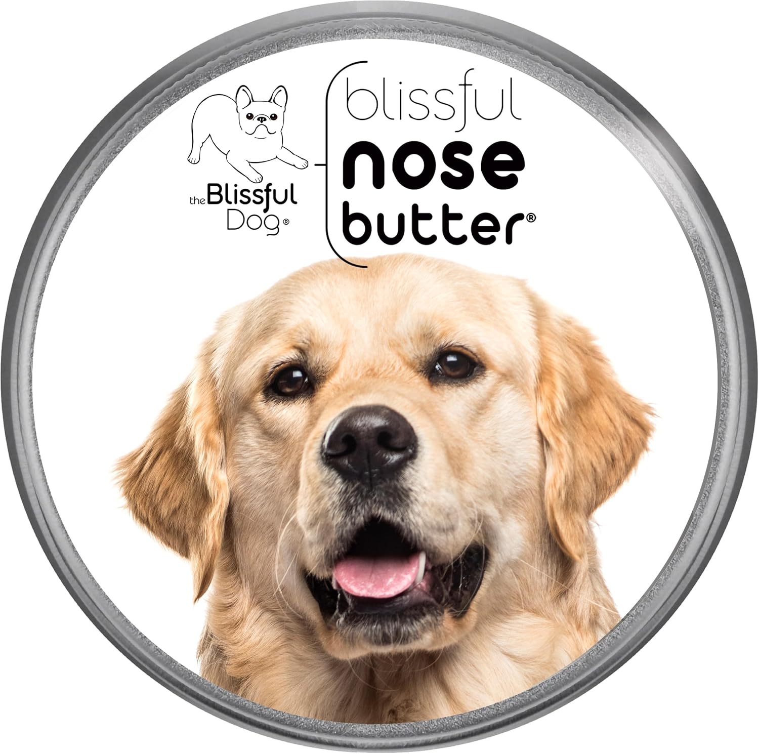 The Blissful Dog Golden Retriever Nose Butter, Versatile Dog Nose Balm for Dry Nose, Handcrafted Nose Moisturizer, Easy-to-Apply Dog Essentials, Unscented, 1 oz. - Pet Explorer