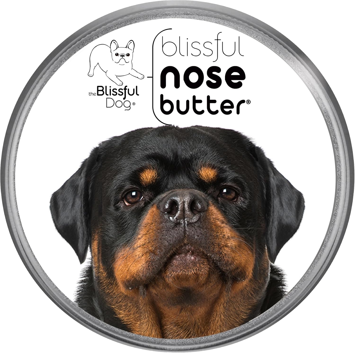 The Blissful Dog Rottweiler Unscented Nose Butter - Dog Nose Butter, 2 Ounce - Pet Explorer