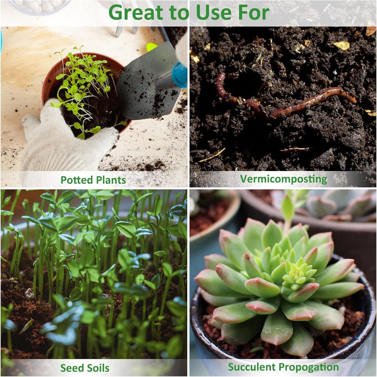 Riare 6pcs Organic Coco Coir Bricks Soil Blocks- 100% Natural Compressed Coco Peat Brick Coconut Fiber Substrate with Low EC& pH Balance, High Expansion Coco Coir Pith Coconut Husk for Garden - Pet Explorer